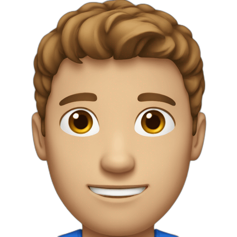 man-with-brown-hair-and-blue-eyes emoji