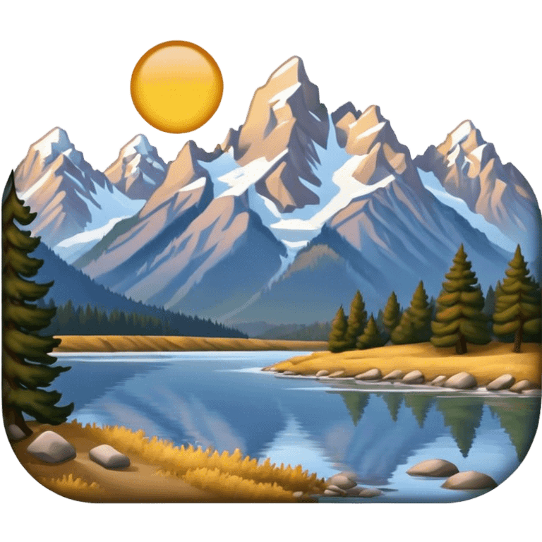 Grand Tetons  emoji