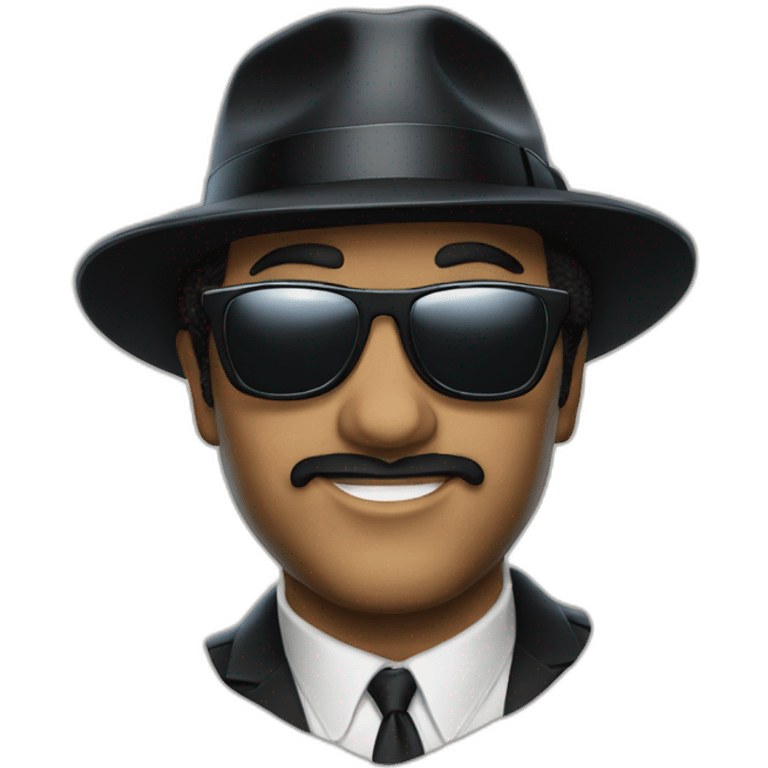 Blues brothers emoji