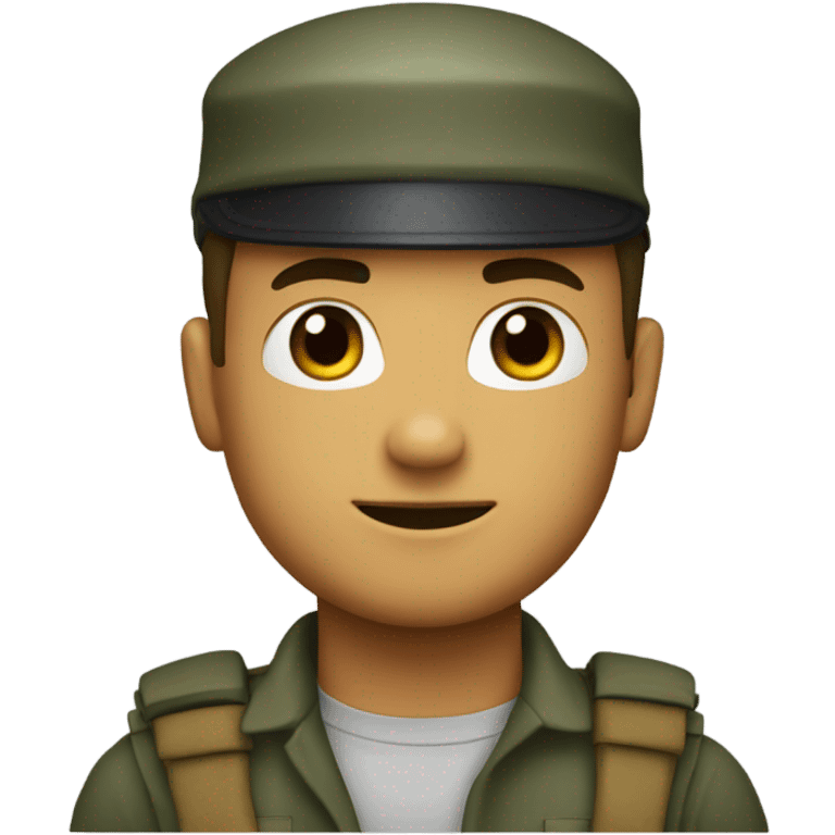 soilder top view emoji