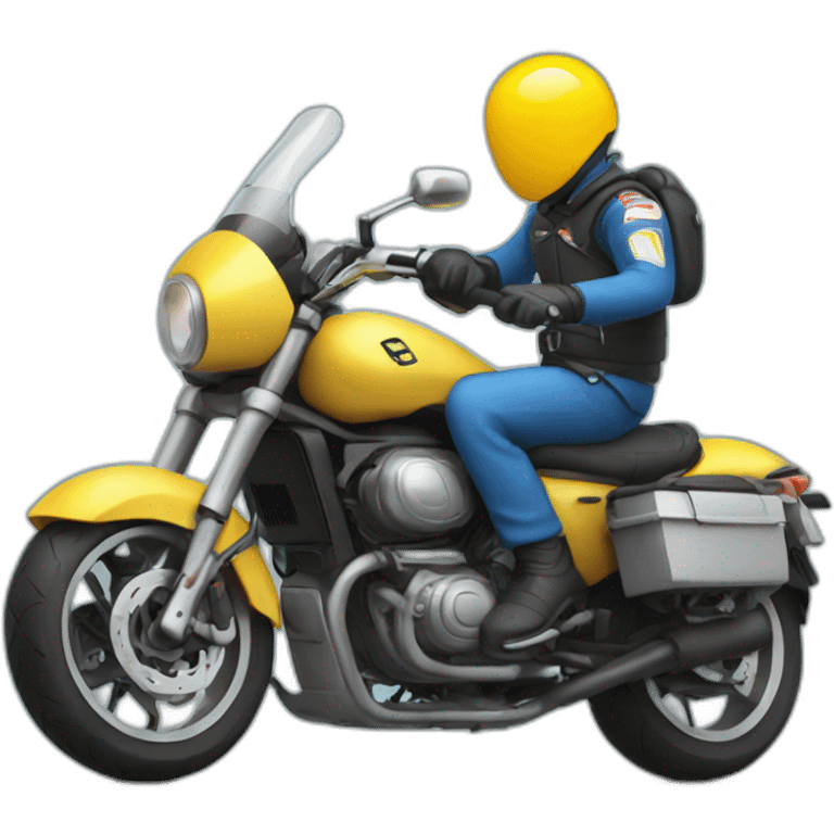 motorrad unfall emoji