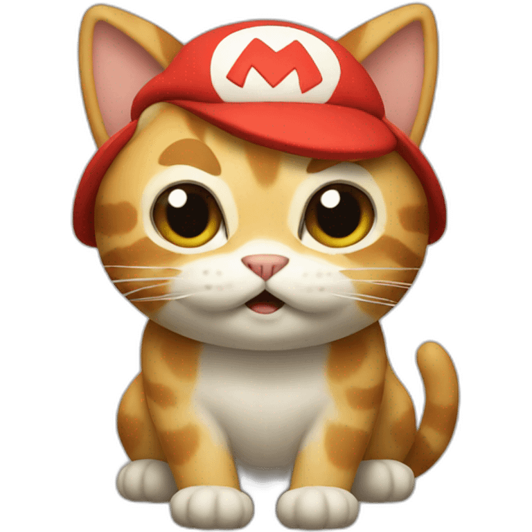 Super Mario Cat emoji