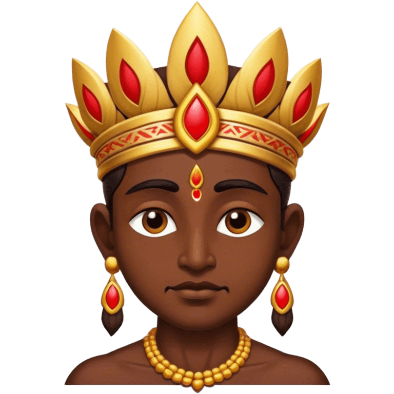 As Indian god emoji