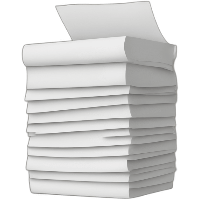 paper stack emoji