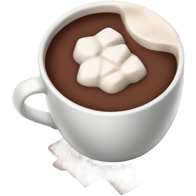 Delicious hot chocolat emoji