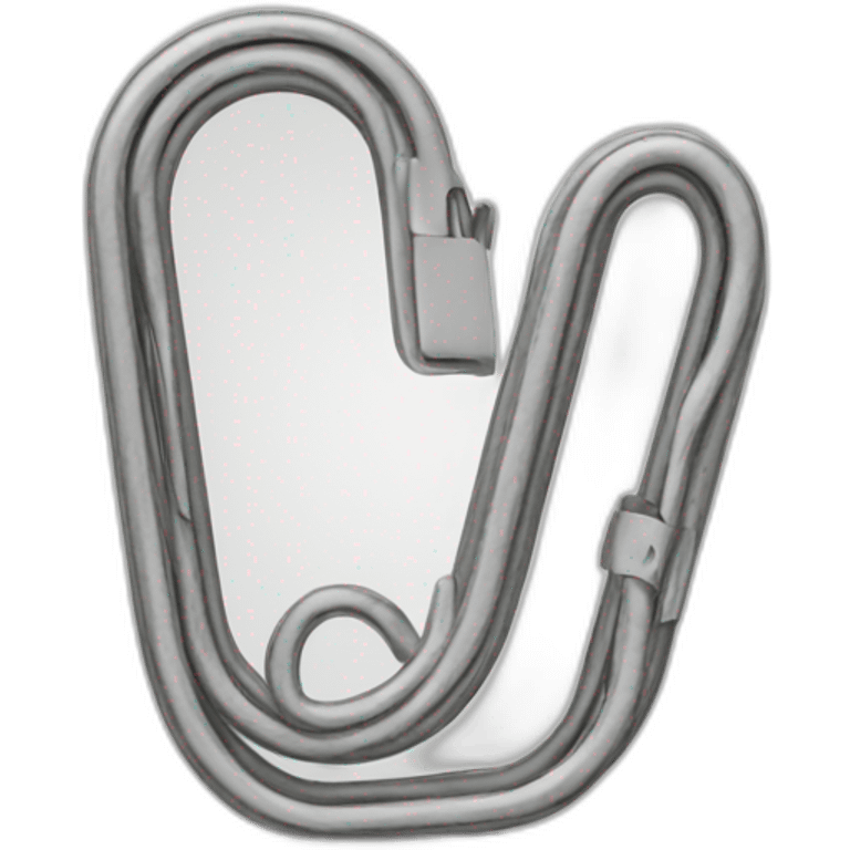 Paper clip emoji