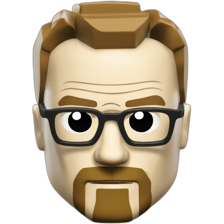 Walter white in lego emoji