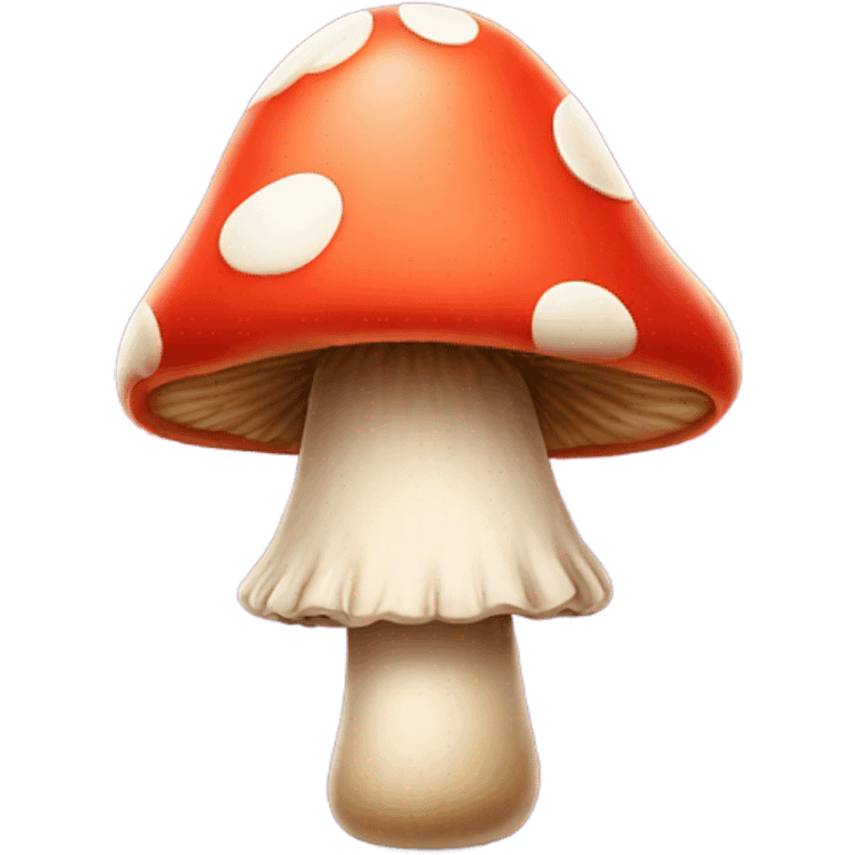 Mushroom wearing a party hat  emoji