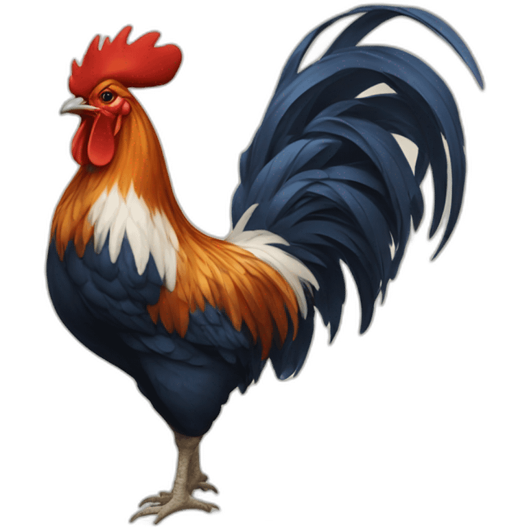 french rooster emoji