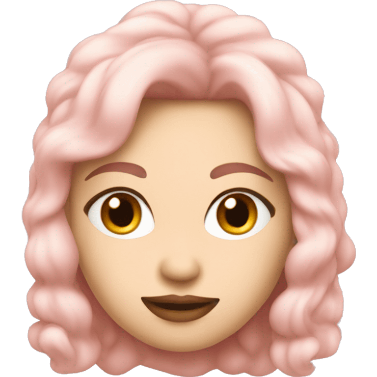 Light pink coquette  emoji