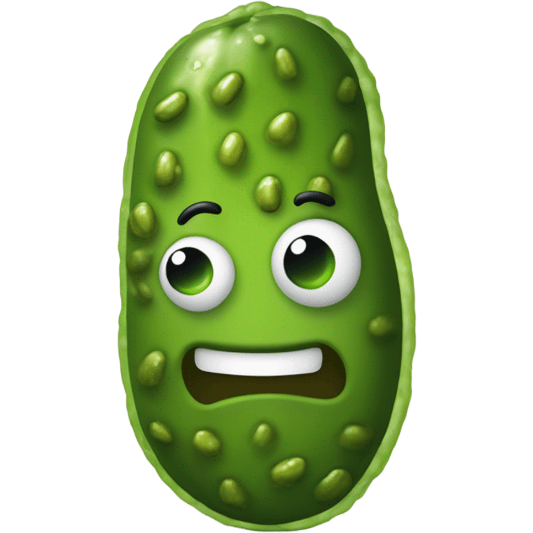 Pickle butt emoji