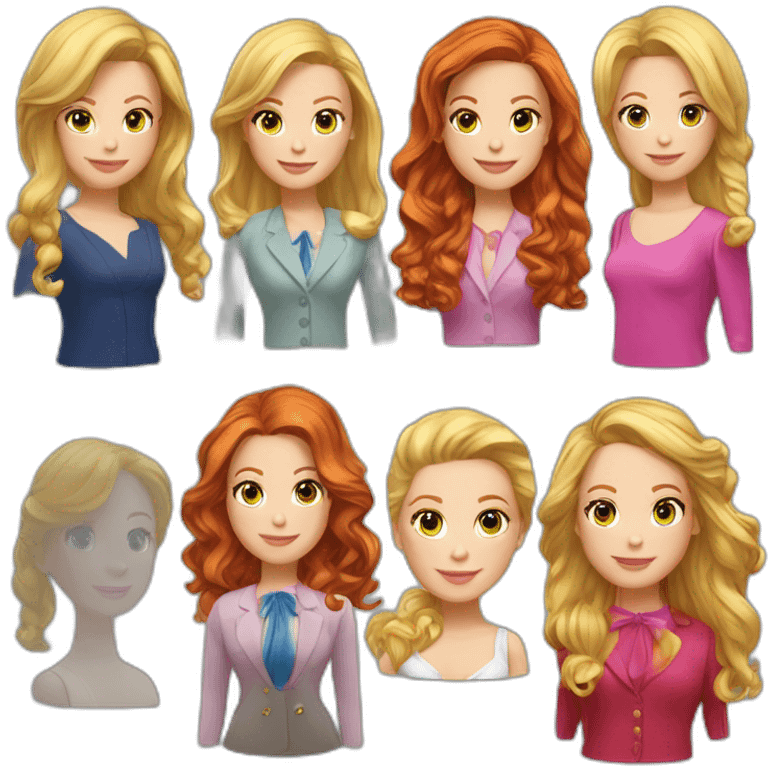 Blonde Jane & redhead Ann are CEO’s and play aunts at Toyacademy emoji