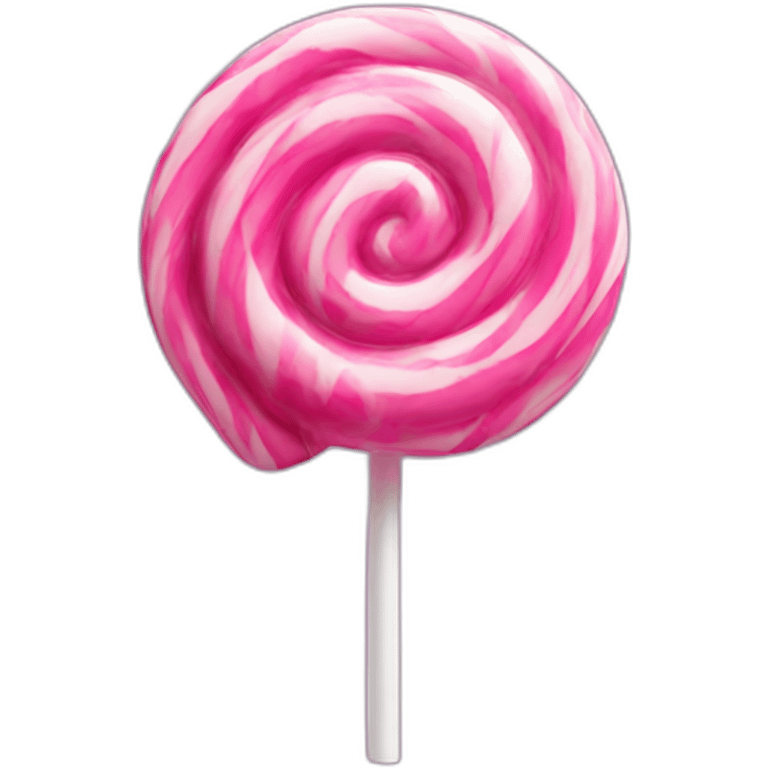 Lollipop pink emoji