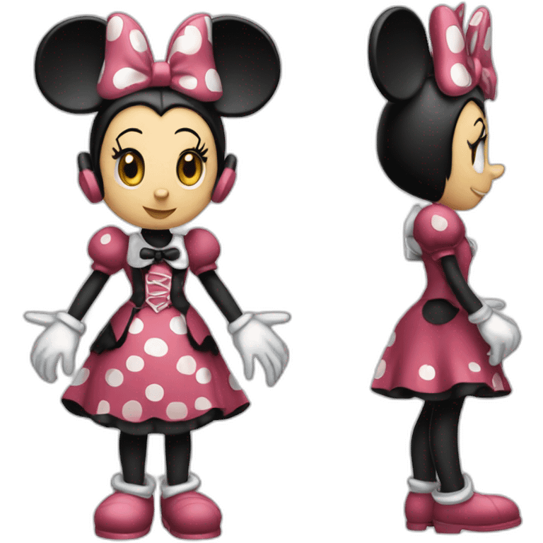 Clockwork Minnie Mouse Full Body emoji