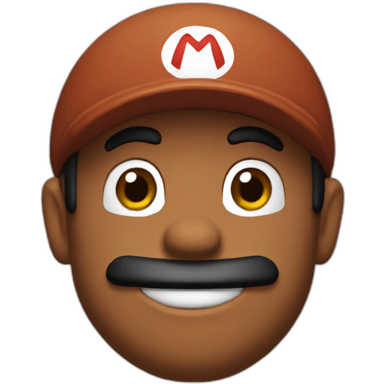 brown-mario emoji