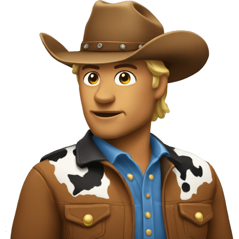 Cowboy bull emoji