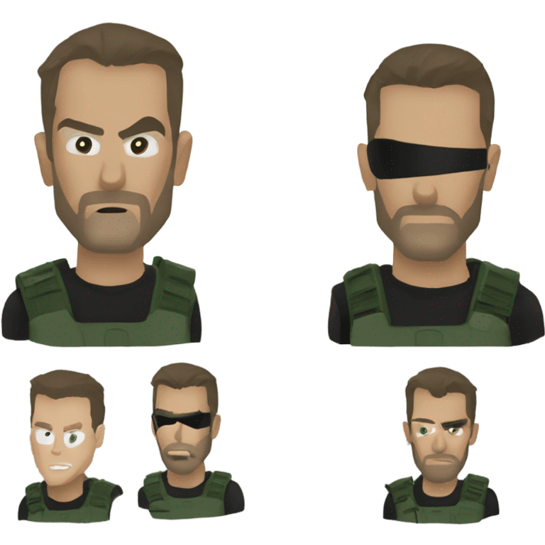 Splinter cell jack fisher  emoji