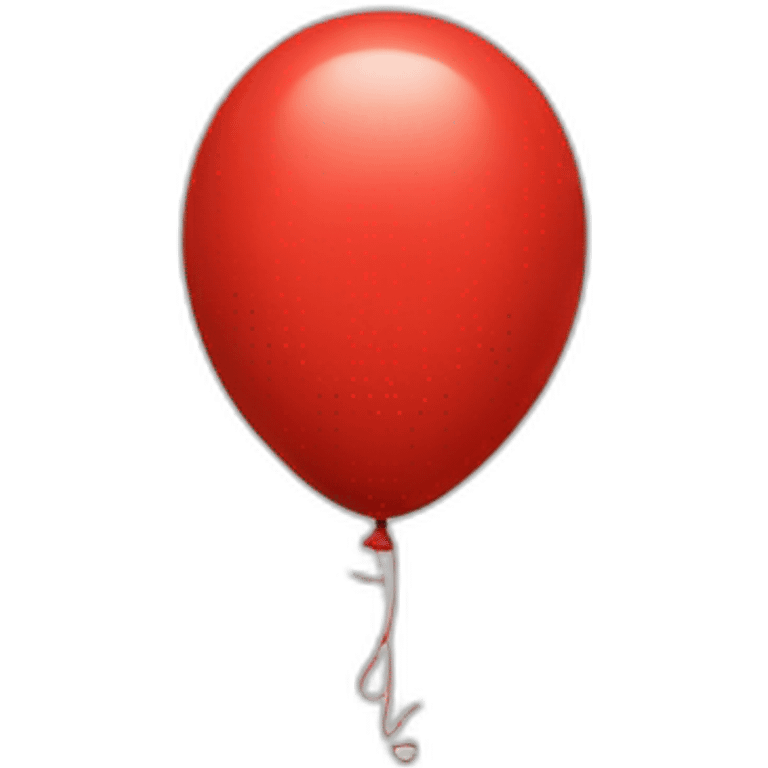 red ballon emoji