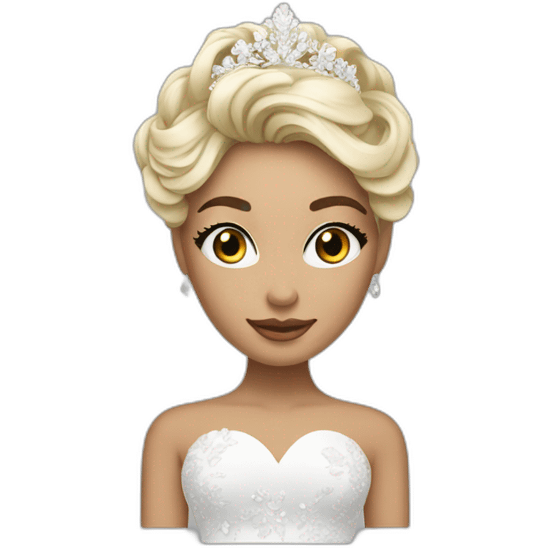 Mariage miss monde emoji