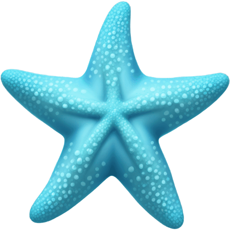 Light blue sea star emoji