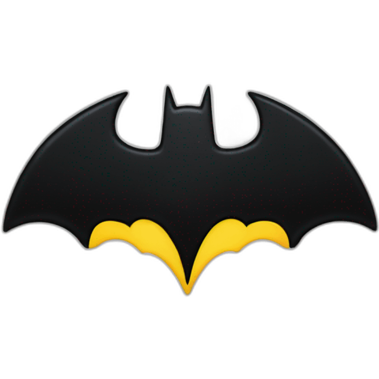 Batman logo emoji