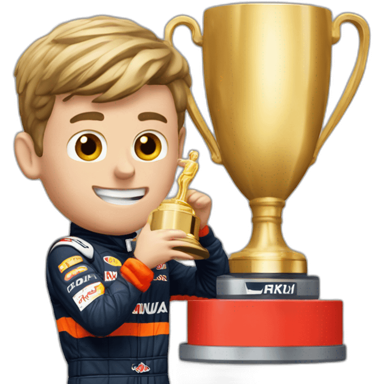 Max verstappen trophé emoji