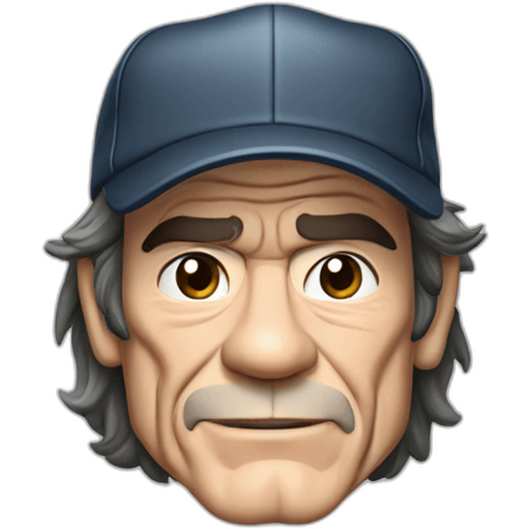 actor tommy lee jones cartoon wearing tee  emoji