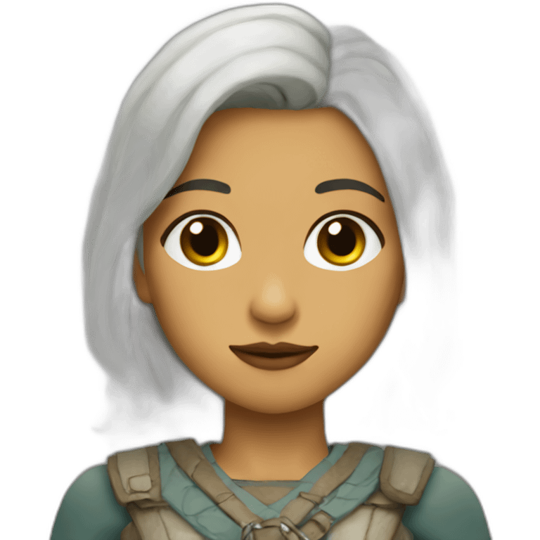 Lerians rojas mujer emoji