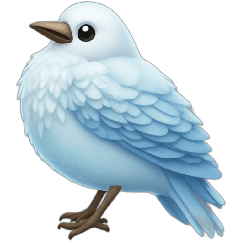 Ice bird emoji