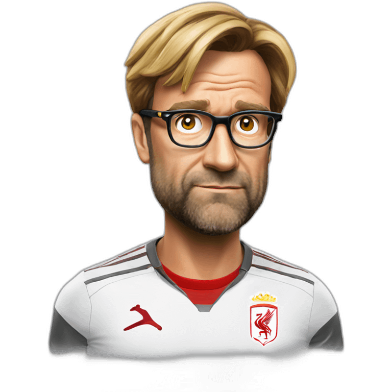 Klopp is nervous emoji