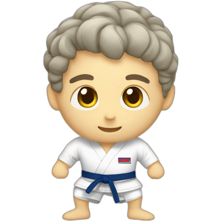 JUDOKA  JOUEUR DE FOOT emoji