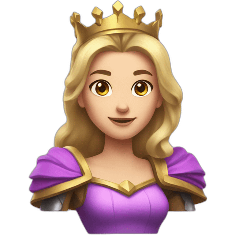 Clash royale princess emoji