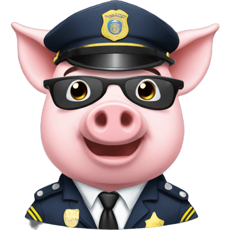 pig police officer emoji