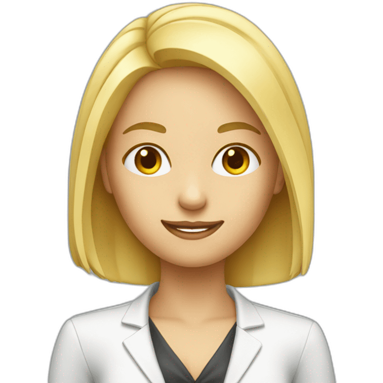 blond girl product manager emoji