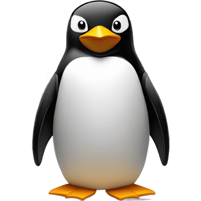 Linux tux penguin angry emoji