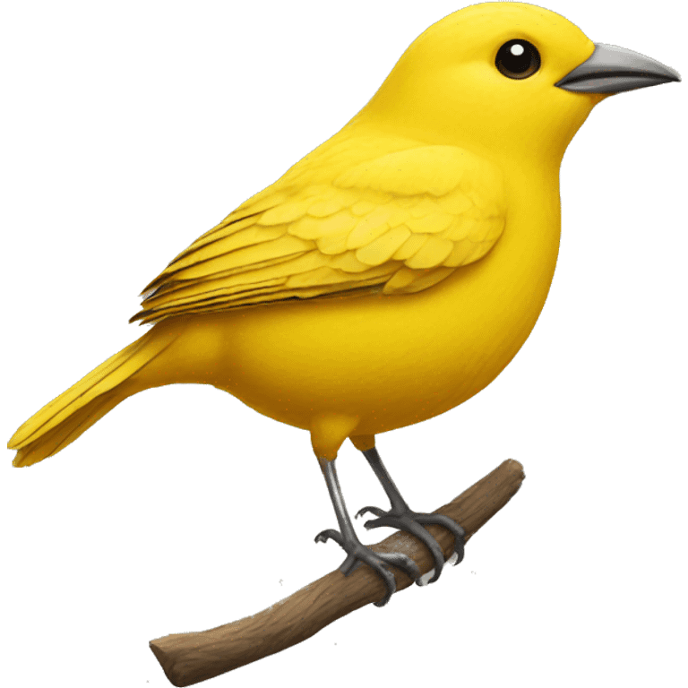 yellow bird emoji