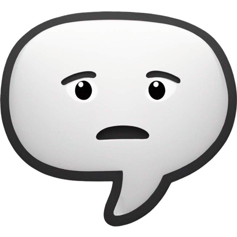 speech balloon emoji