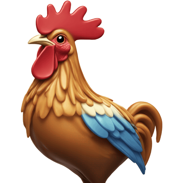 caramel lollipop cockerel emoji