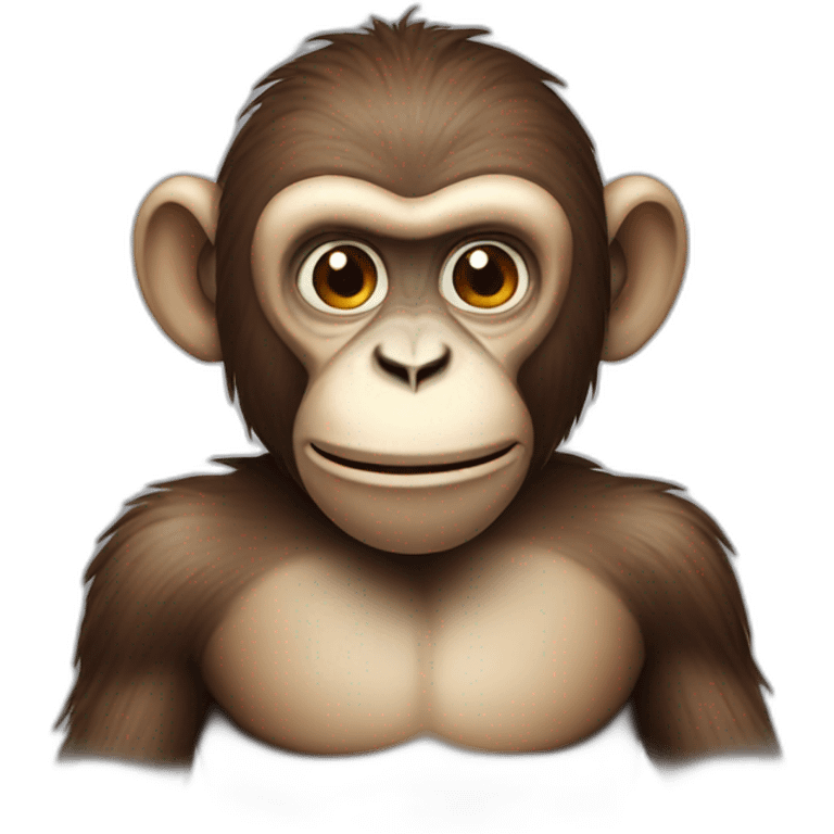 funny monkey emoji