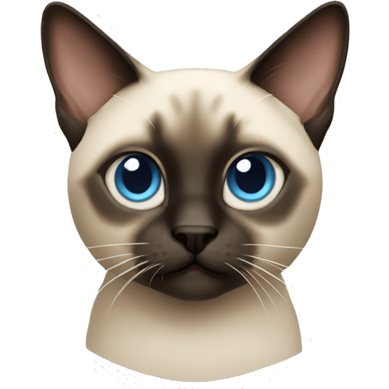 Siamese cat emoji