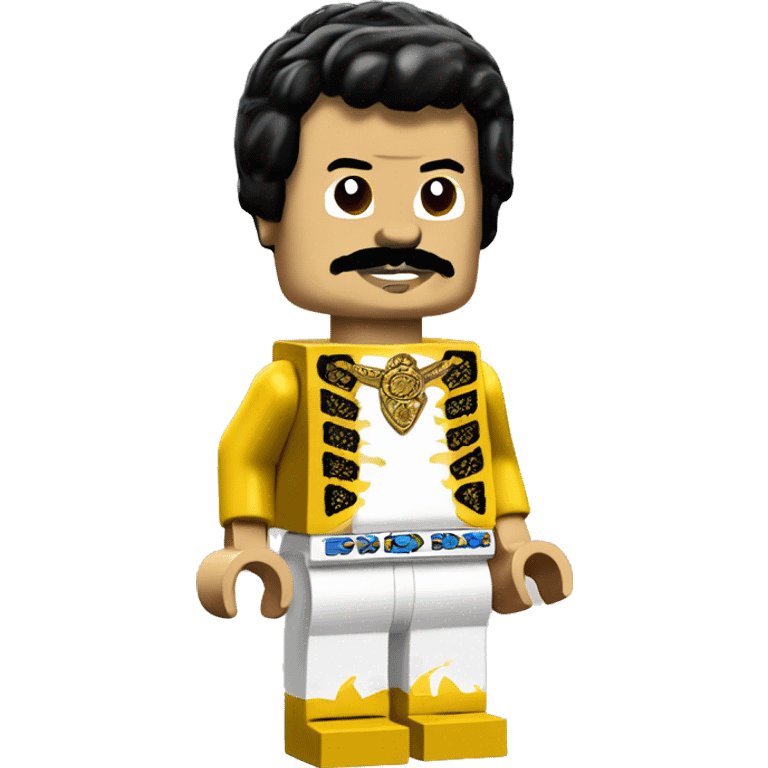 FREDDIE MERCURY lego full body emoji