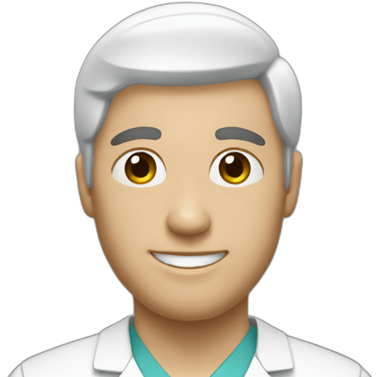 white male nurse emoji