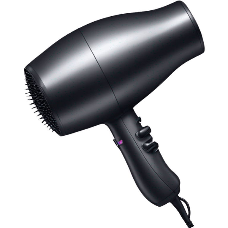 Hairdryer with diffuser for curly Hair emoji