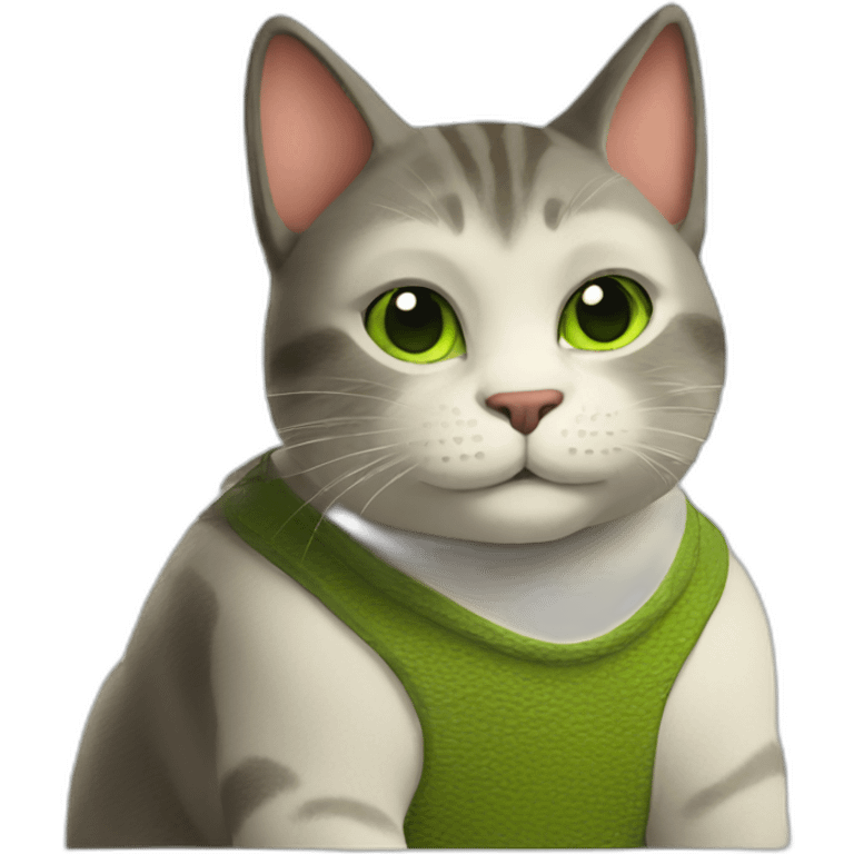 shrek cat emoji