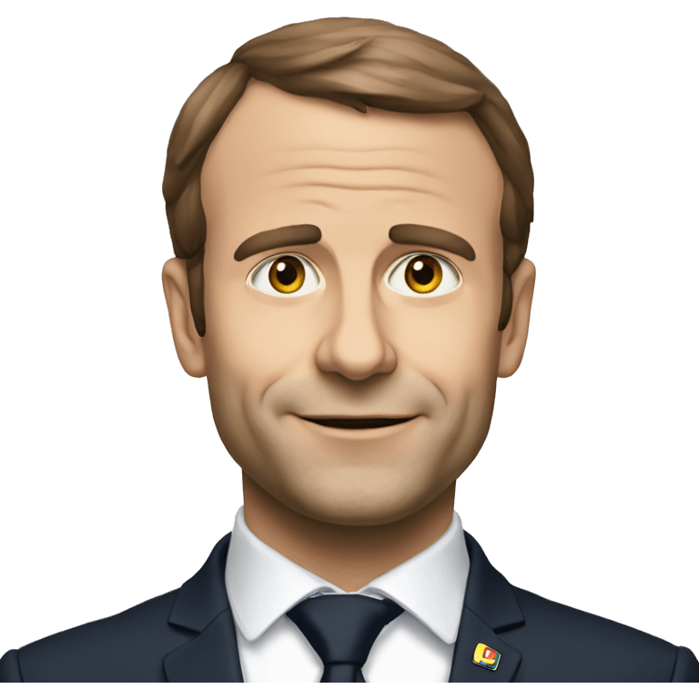 macron ivre emoji