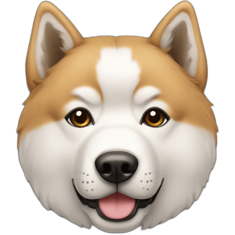 Dog akita emoji