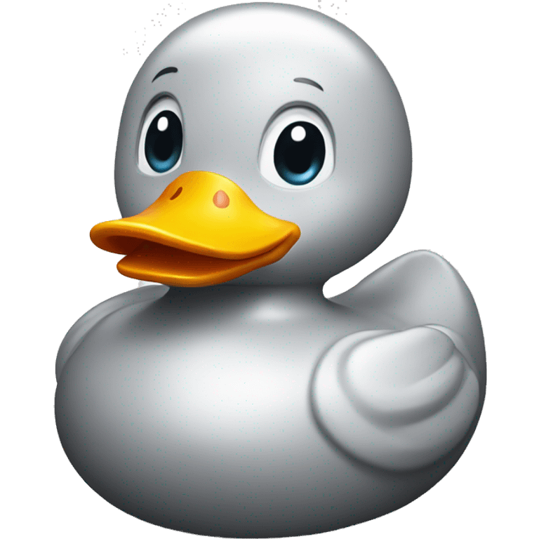 Shining rubber duck  emoji