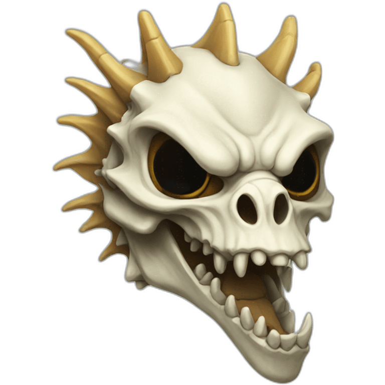 skeleton dragon emoji