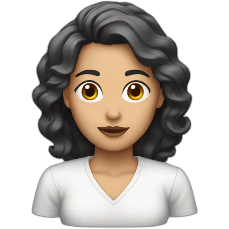 Blanca administradora emoji