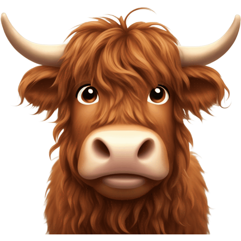 Highland cow emoji